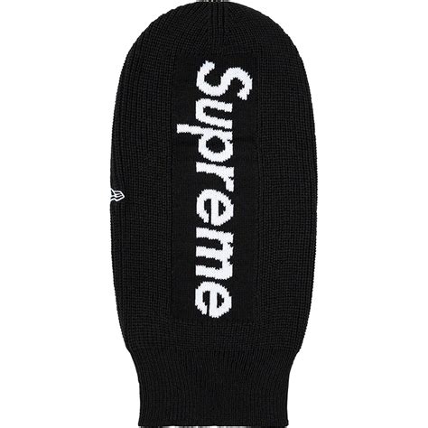 supreme new era balaclava black